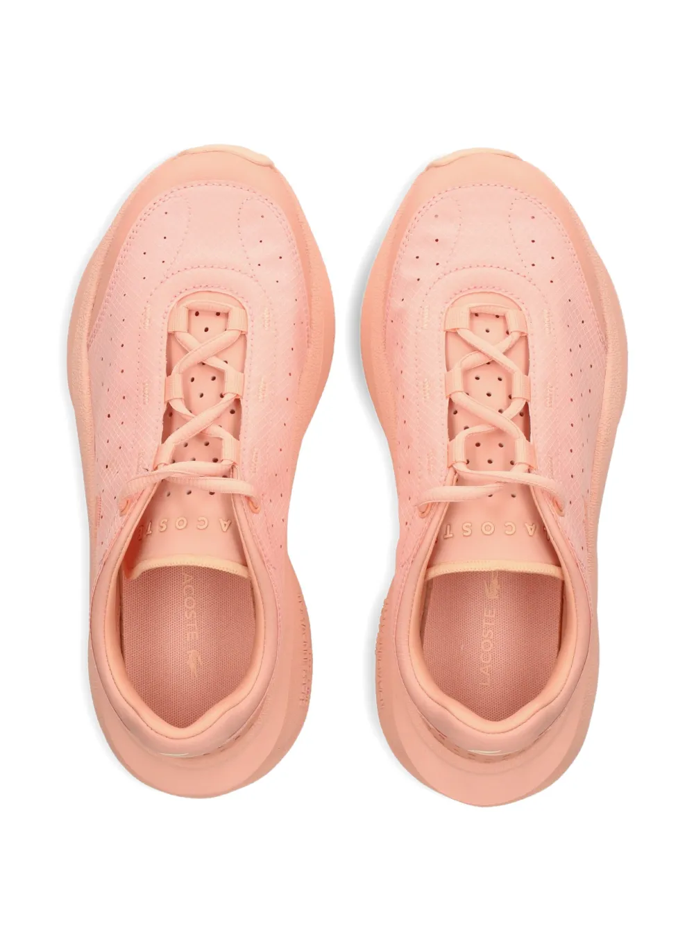 Lacoste Neo Run geperforeerde sneakers Roze