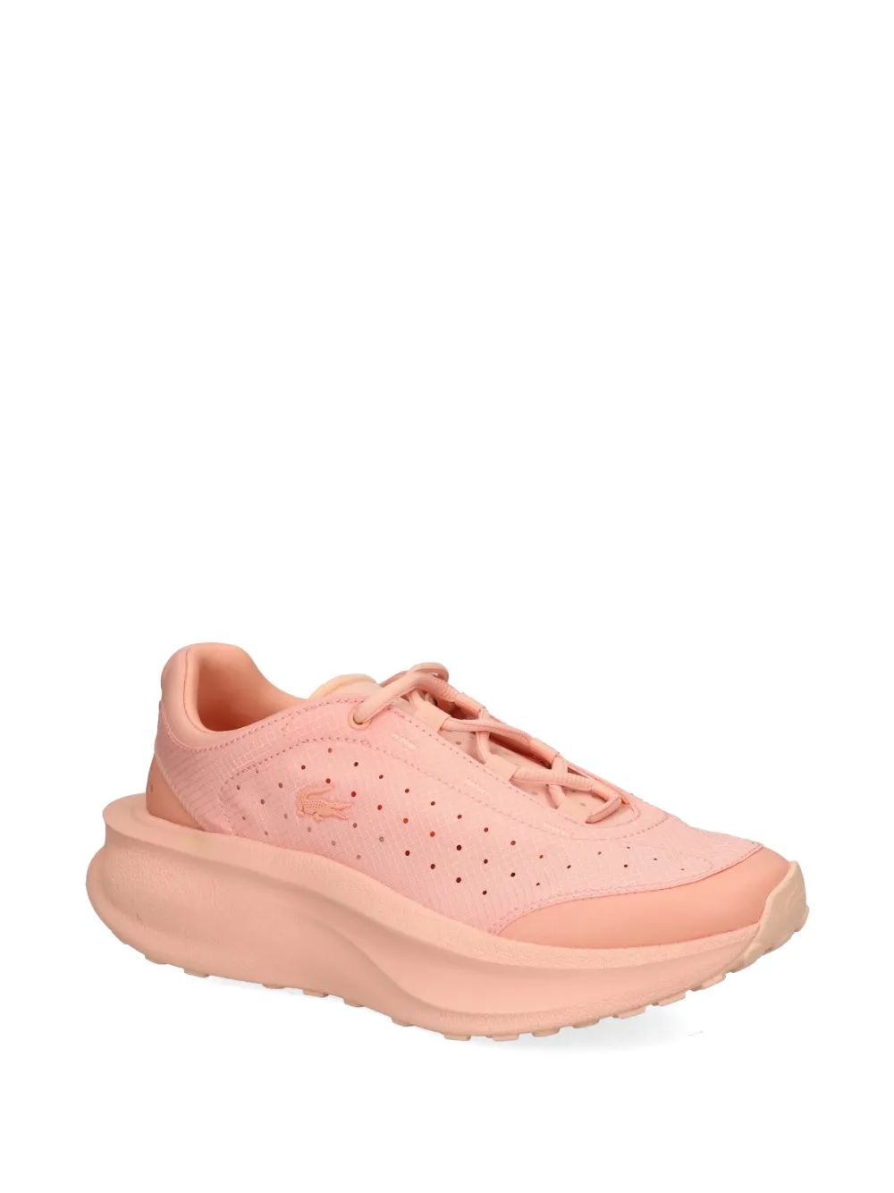 Lacoste Neo Run geperforeerde sneakers Roze