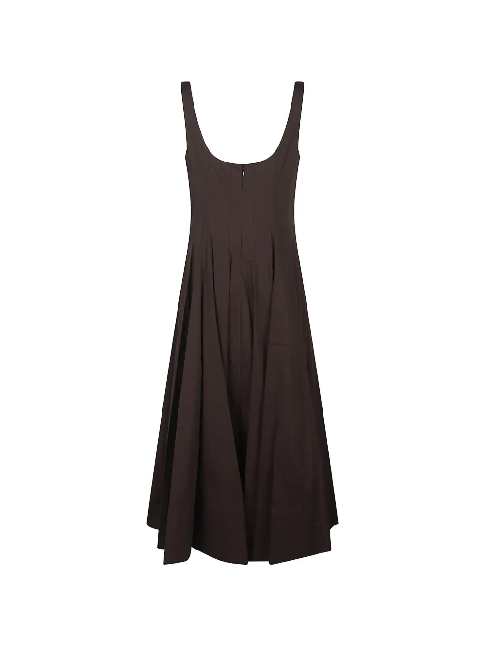  Staud Abito Midi Smanicato - Marrone 