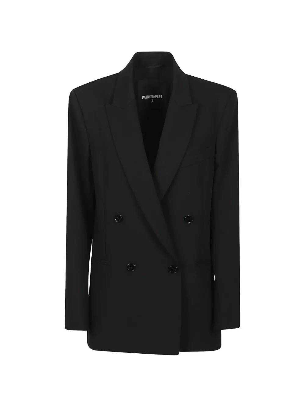 Patrizia Pepe double-breasted blazer - Nero