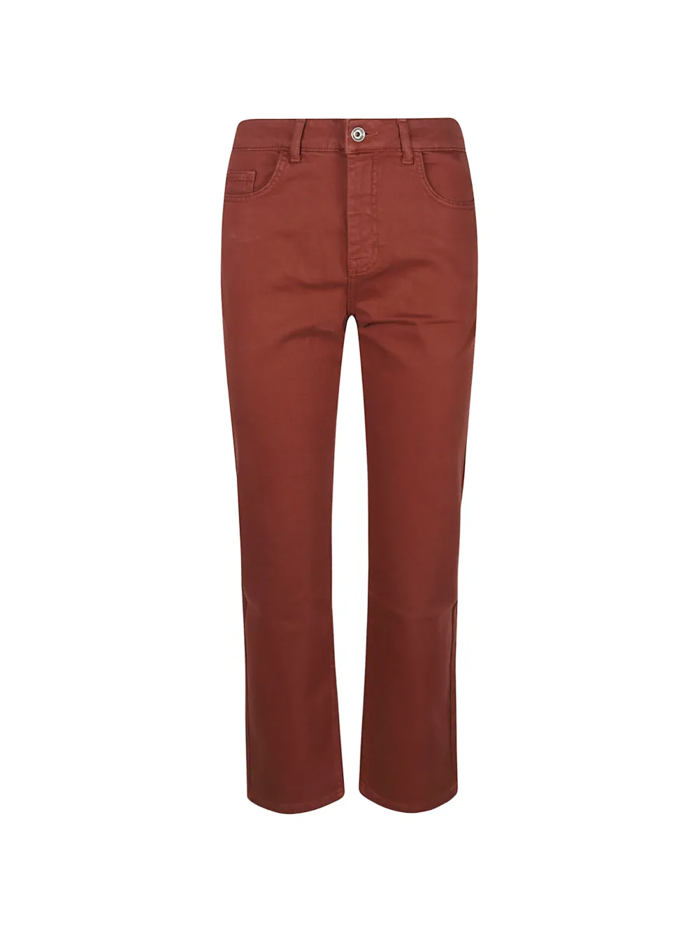 Patrizia Pepe high-waisted skinny jeans - Marrone