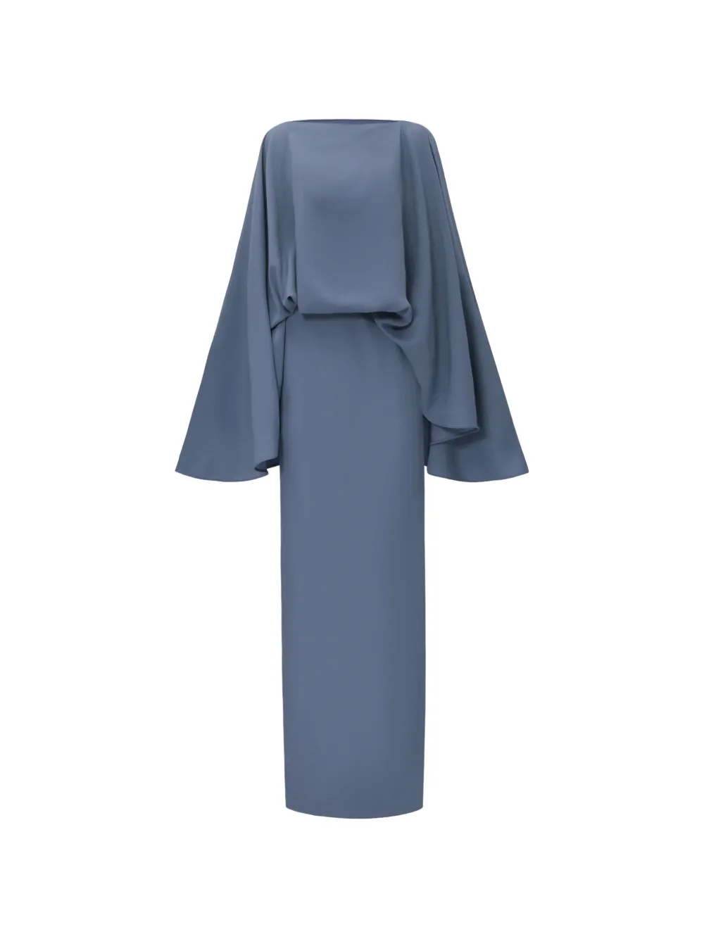 Taller Marmo Eolia draped-detail maxi dress - Blu