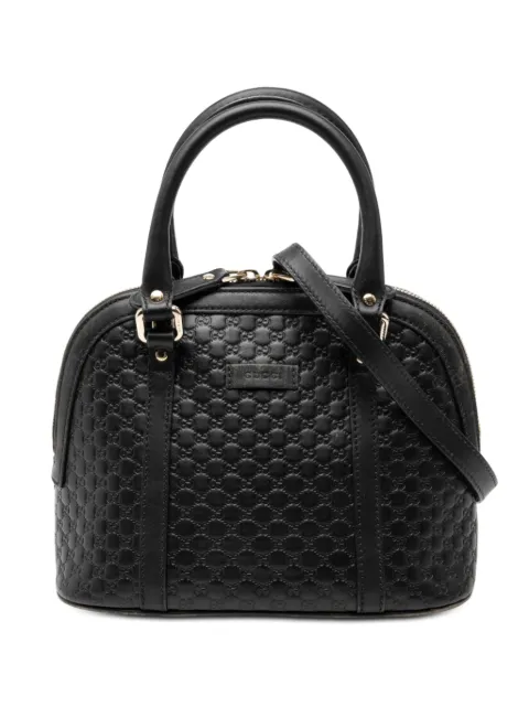 Gucci Pre-Owned 2000-2015 Mini Microguccissima Dome satchel