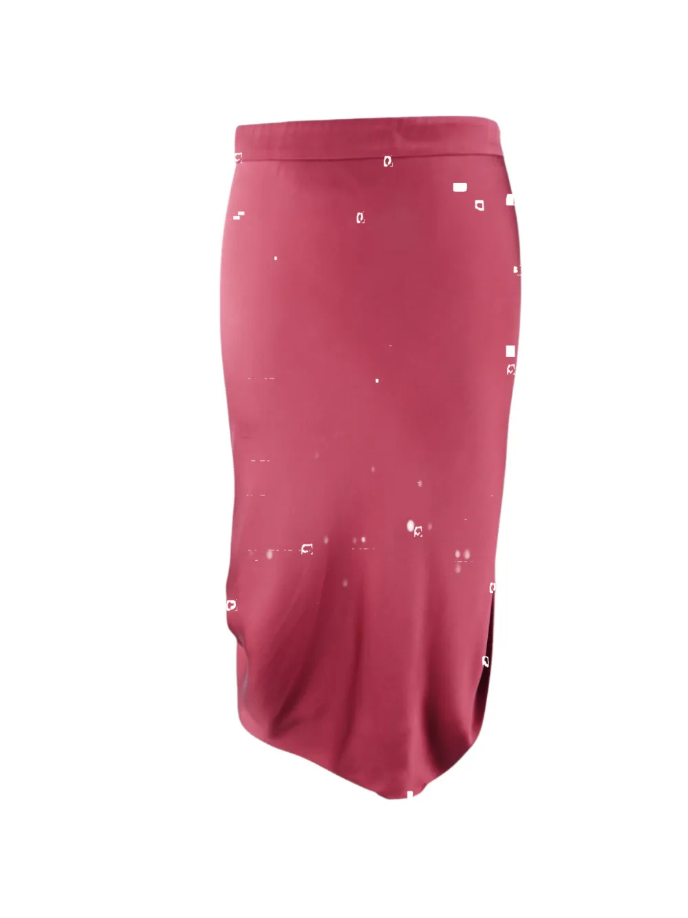 Giorgio Armani Pre-Owned velvet skirt - Rosa