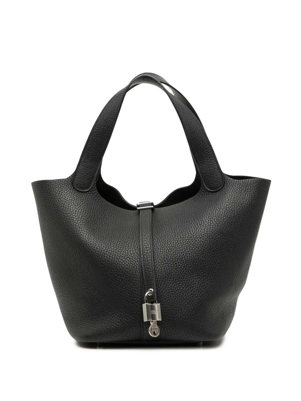 Hermès Pre-Owned 2016 Clemence Picotin Lock 22 handbag - Nero