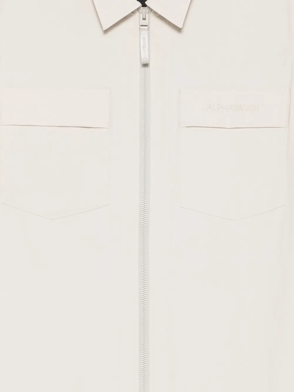  Alpha Tauri Zip-fastening Chest-pocket Jacket - Neutrals 