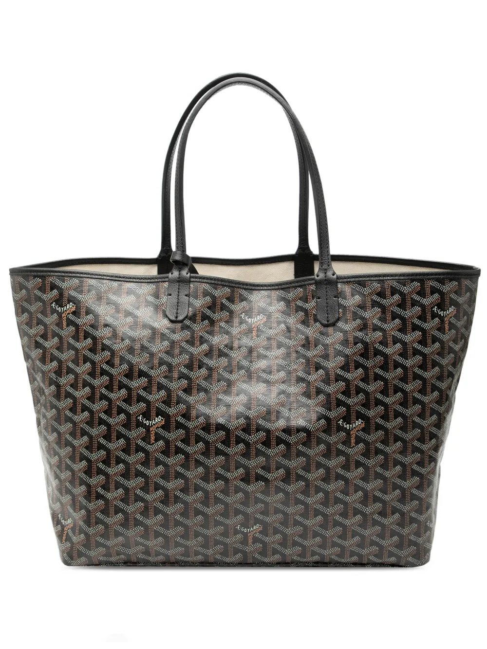 Goyard Pre-Owned 2018 Goyardine Saint Louis PM tote bag - Nero