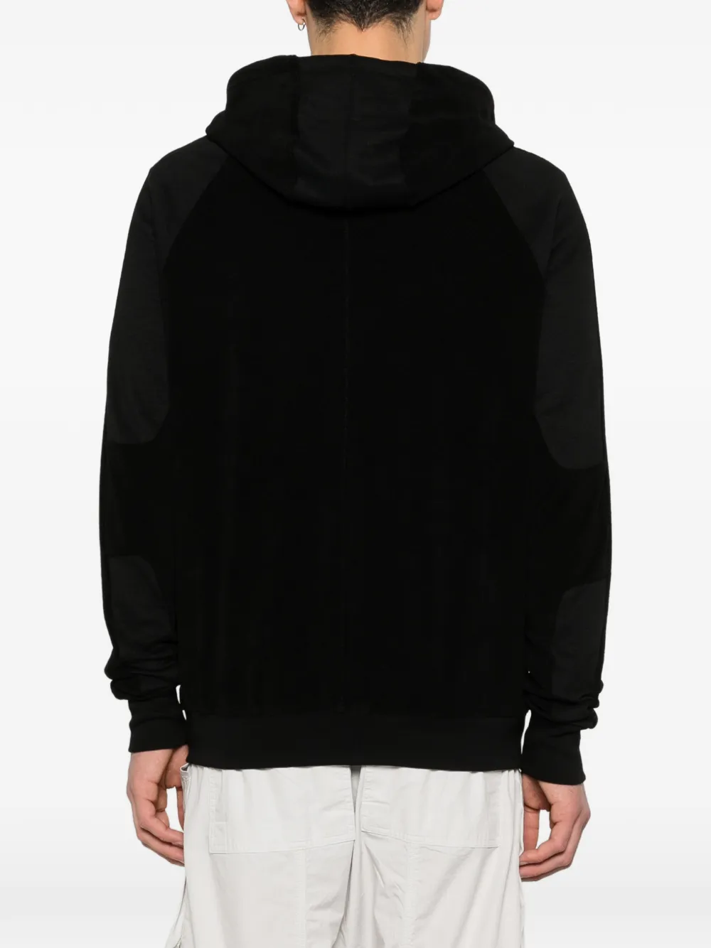 Thom Krom Hoodie met rits Zwart