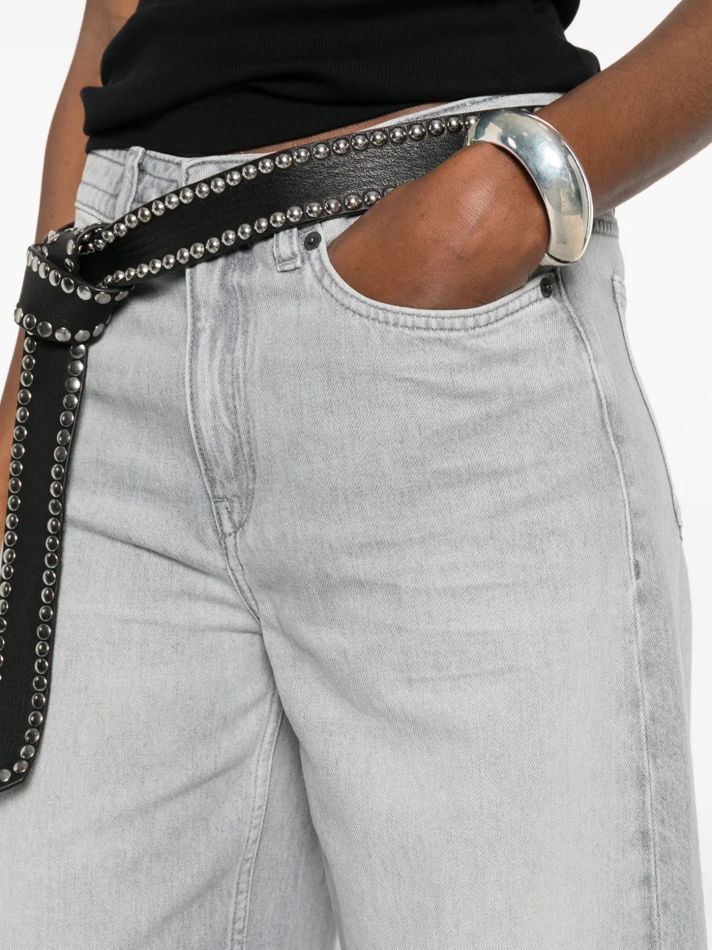 Drykorn Medley jeans met vijf zakken Grijs