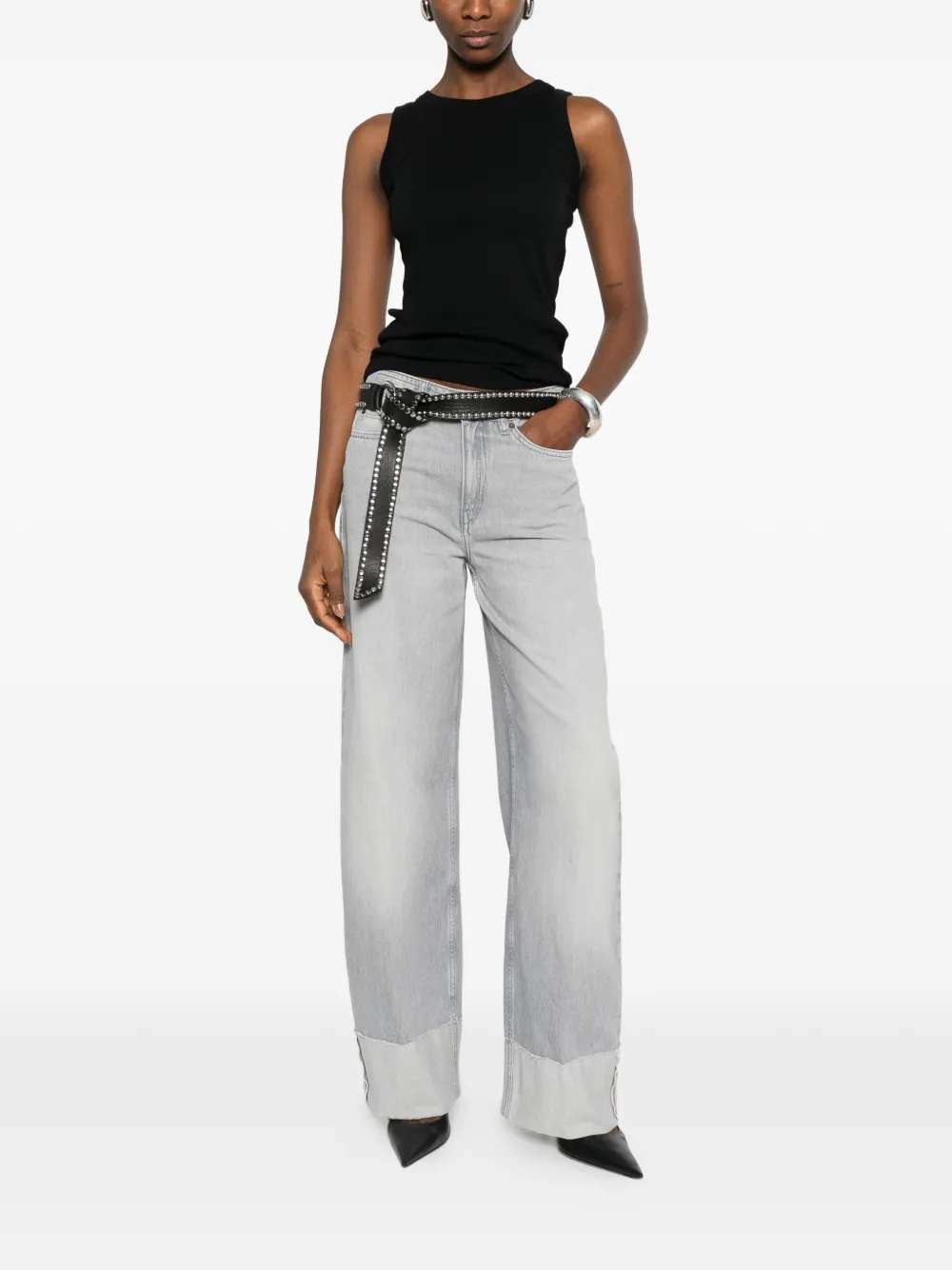 Drykorn Medley jeans met vijf zakken Grijs