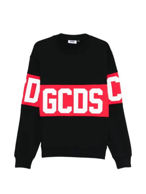GCDS logo crew-neck sweater