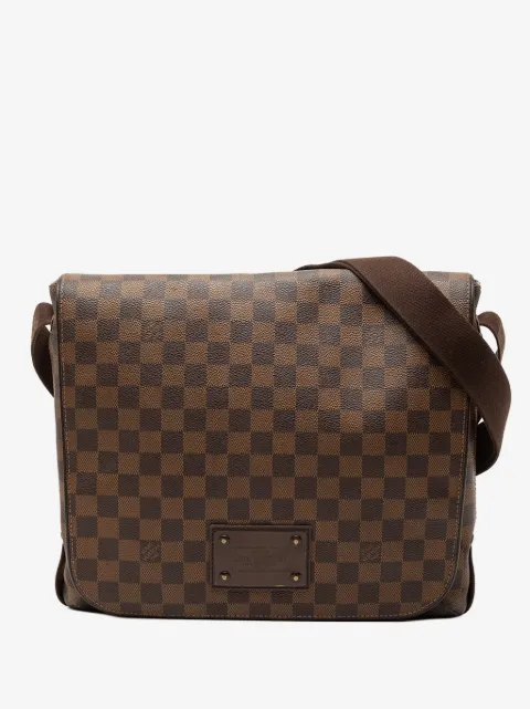 Louis Vuitton Pre-Owned 2010 Damier Ebene Brooklyn MM crossbody bag