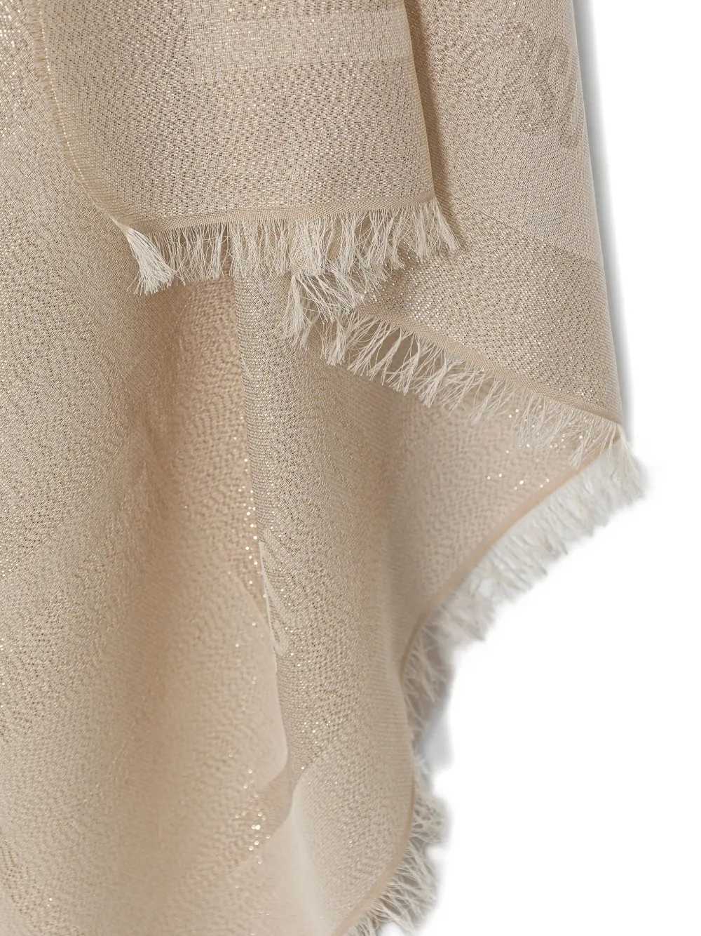  Moschino Logo-jacquard Scarf - Neutrals 