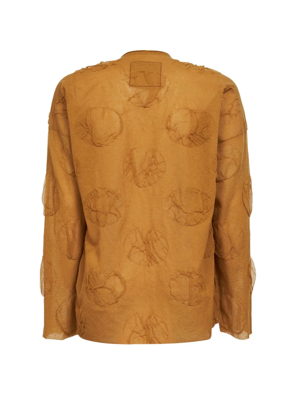  Uma Wang Oversized Polka-dot Cardigan - Neutrals 