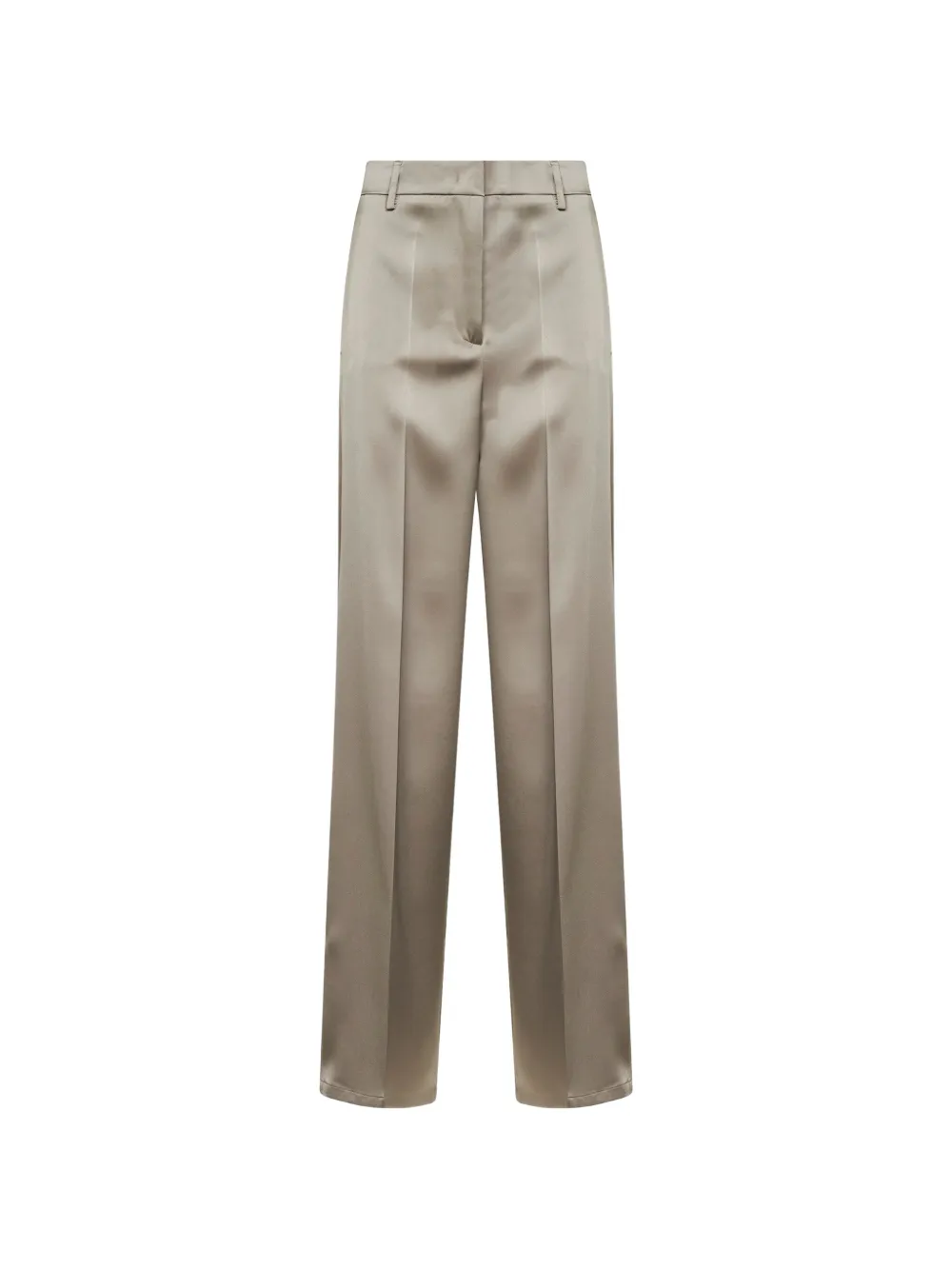 Blanca Vita high-rise pressed trousers - Nude