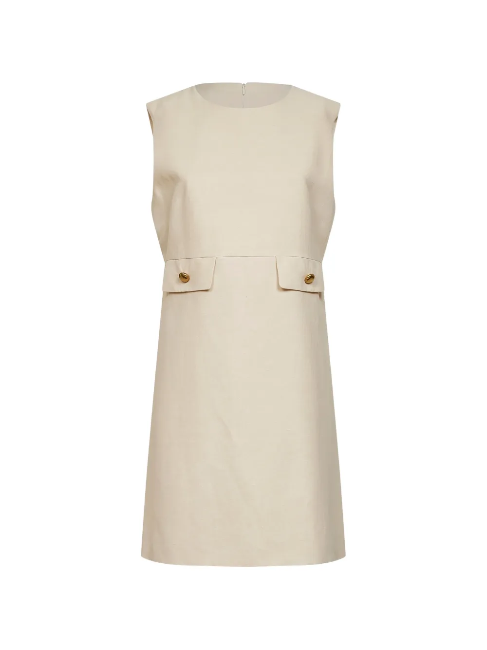 P.A.R.O.S.H. pocket shift dress - Toni neutri