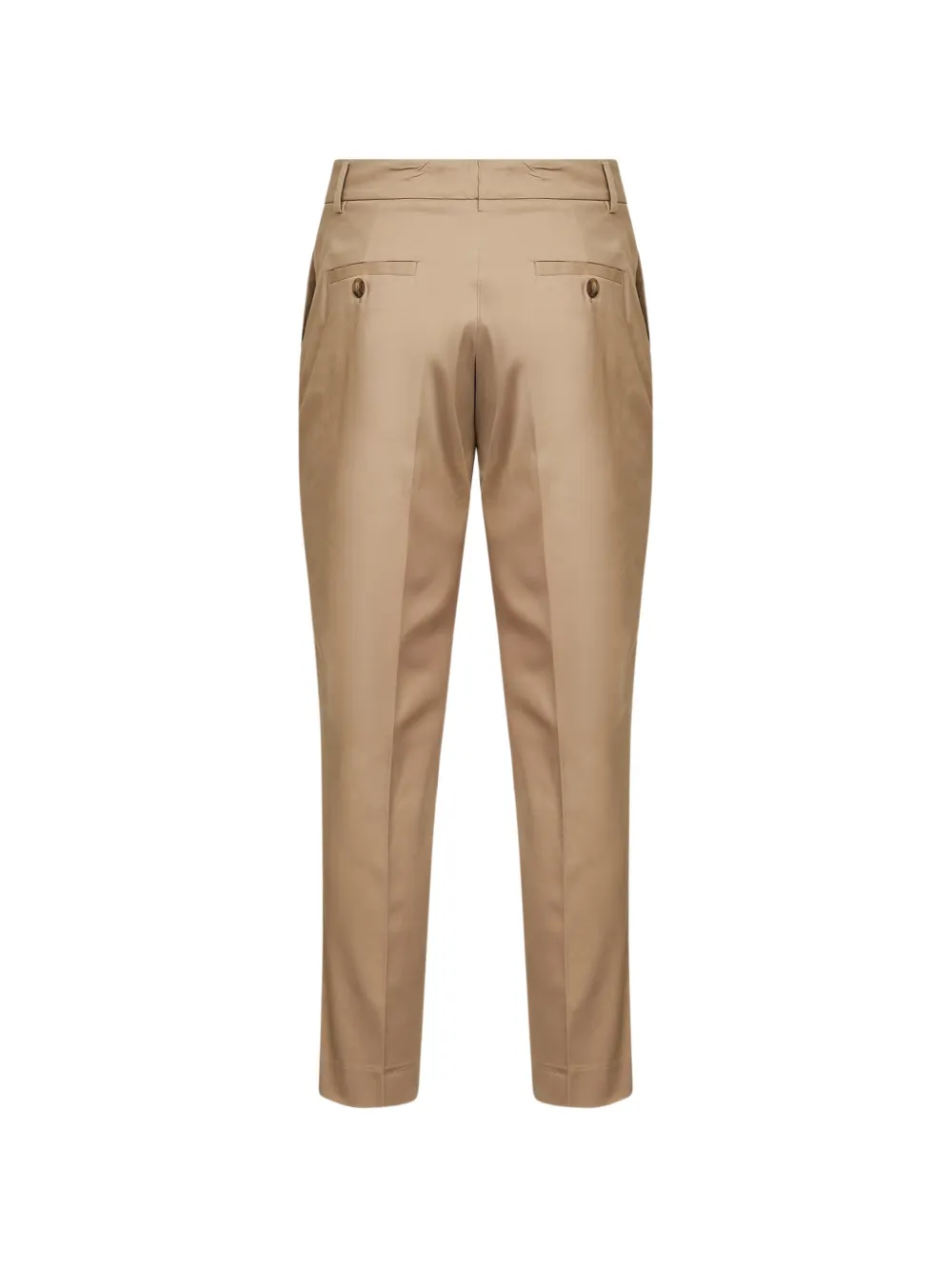 Blanca Vita Pantalon met toelopende pijpen Beige
