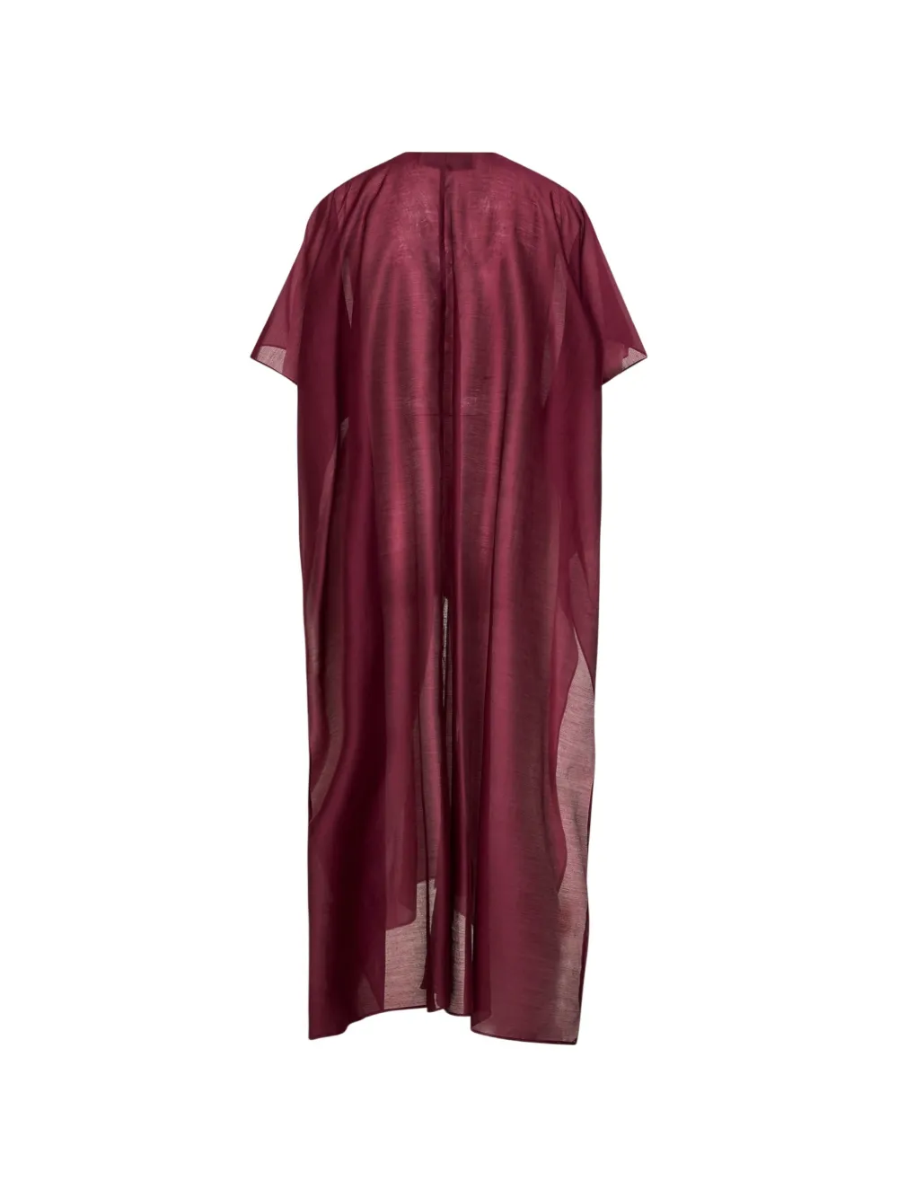  Blanca Vita Open-front Coat - Red 
