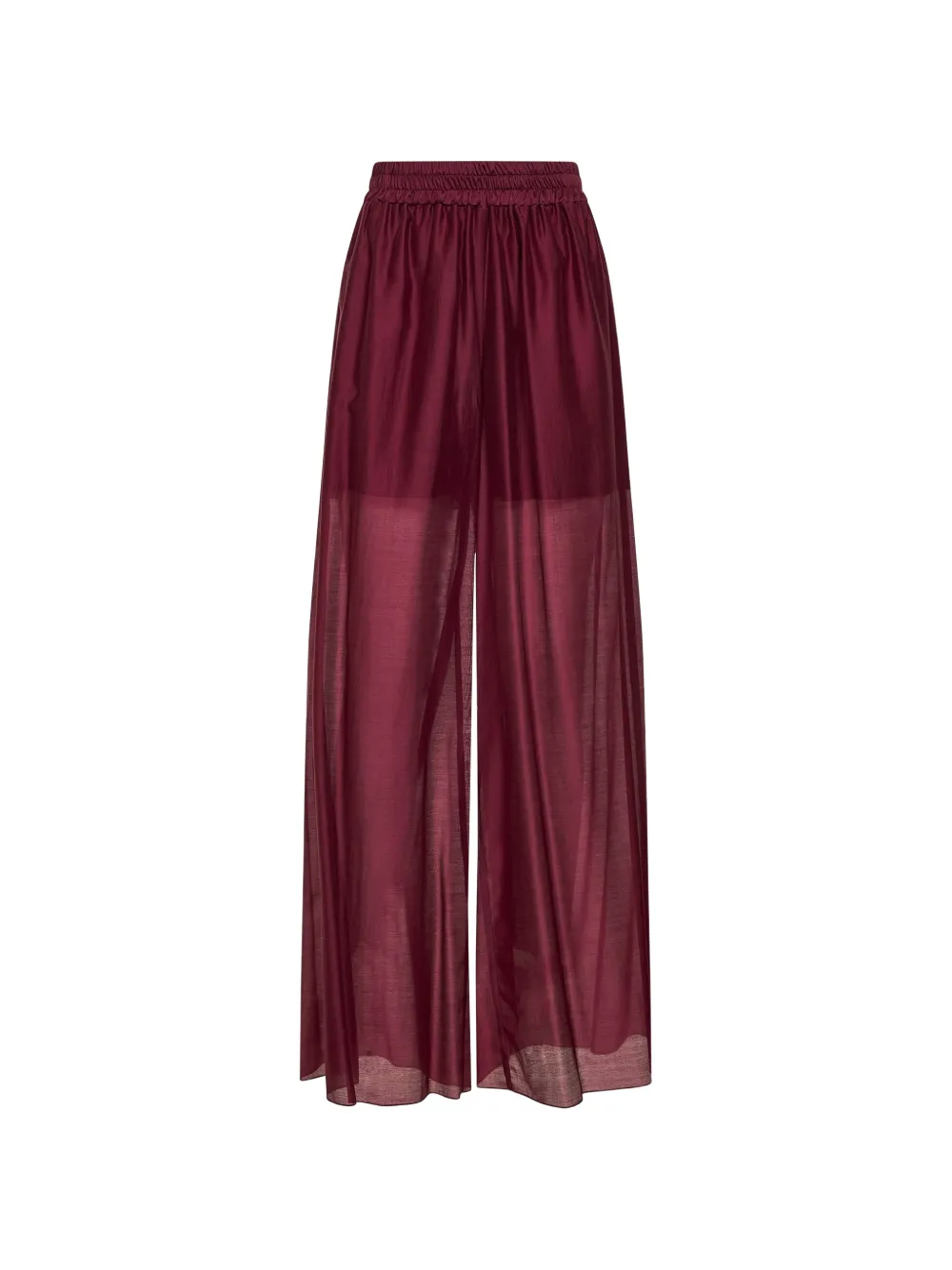 Blanca Vita elasticated-waist pants - Rosso