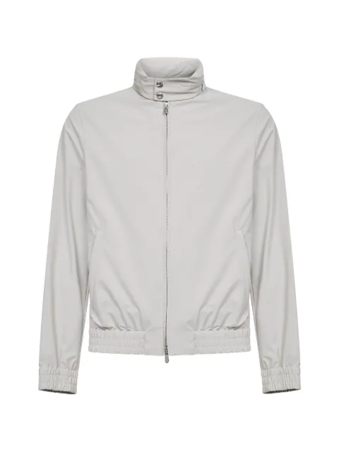 Brunello Cucinelli snap-buttoned zip-fastening jacket