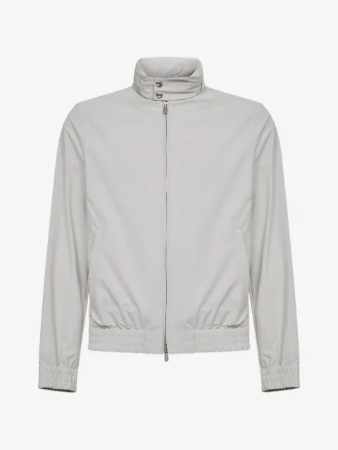 Brunello Cucinelli snap-buttoned zip-fastening jacket