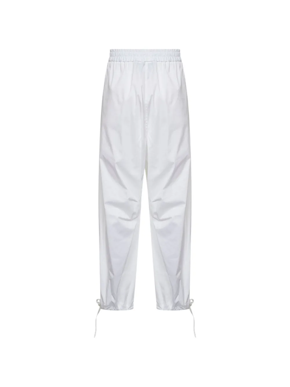 Blanca Vita Broek met elastische taille Wit