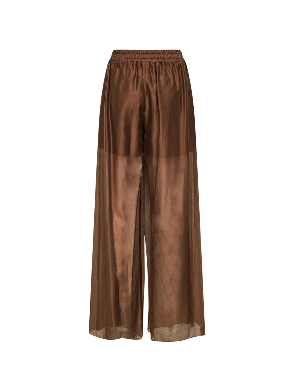 Blanca Vita Broek met wijde pijpen Bruin