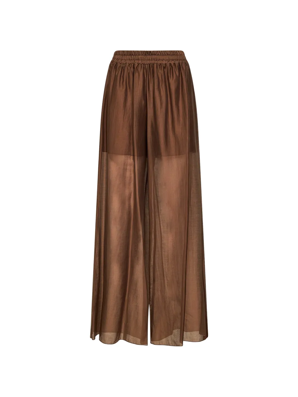 Blanca Vita wide-leg trousers - Marrone