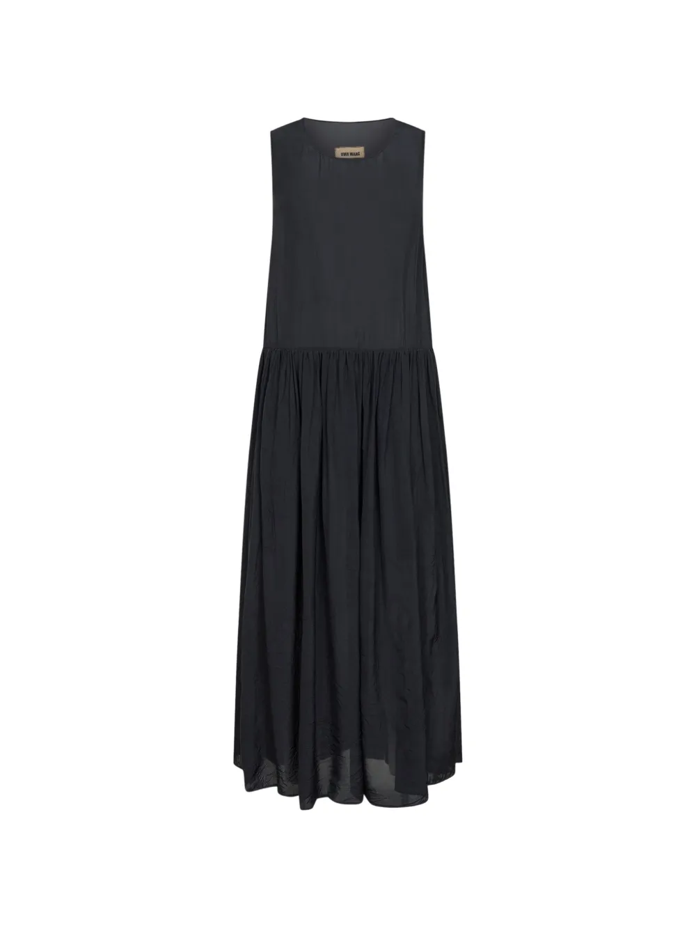 Uma Wang sleeveless stitching dress - Nero