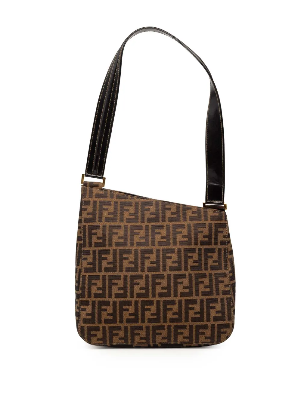 Fendi Pre-Owned 20th Century Zucca Canvas shoulder bag - Marrone