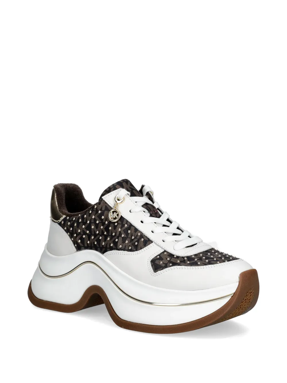 Michael Kors Arla sneakers verfraaid met logodetail Wit