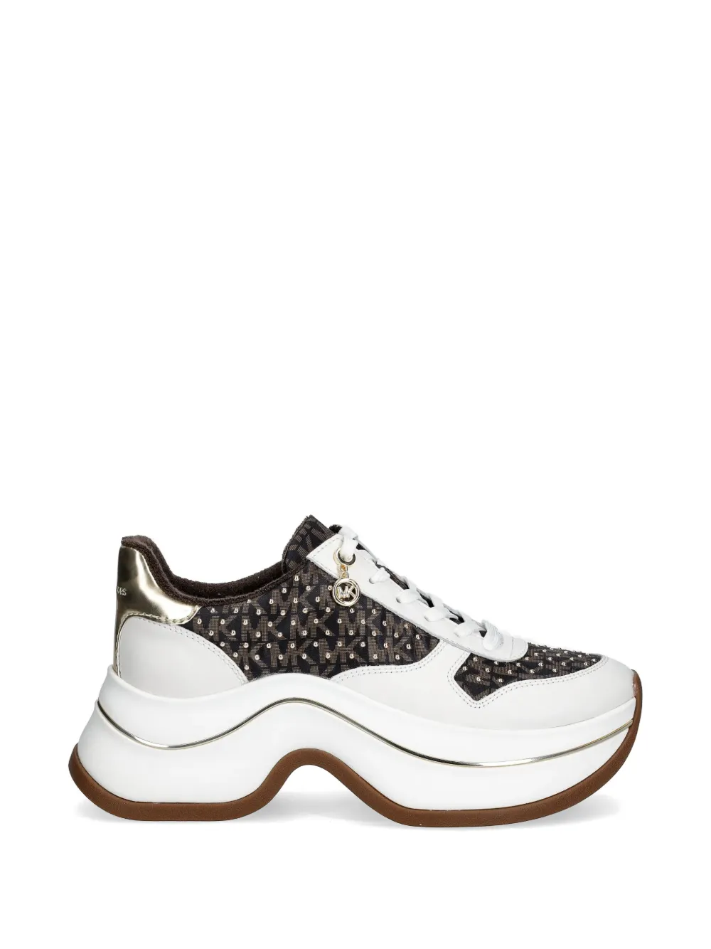 Michael Kors Arla sneakers verfraaid met logodetail Wit