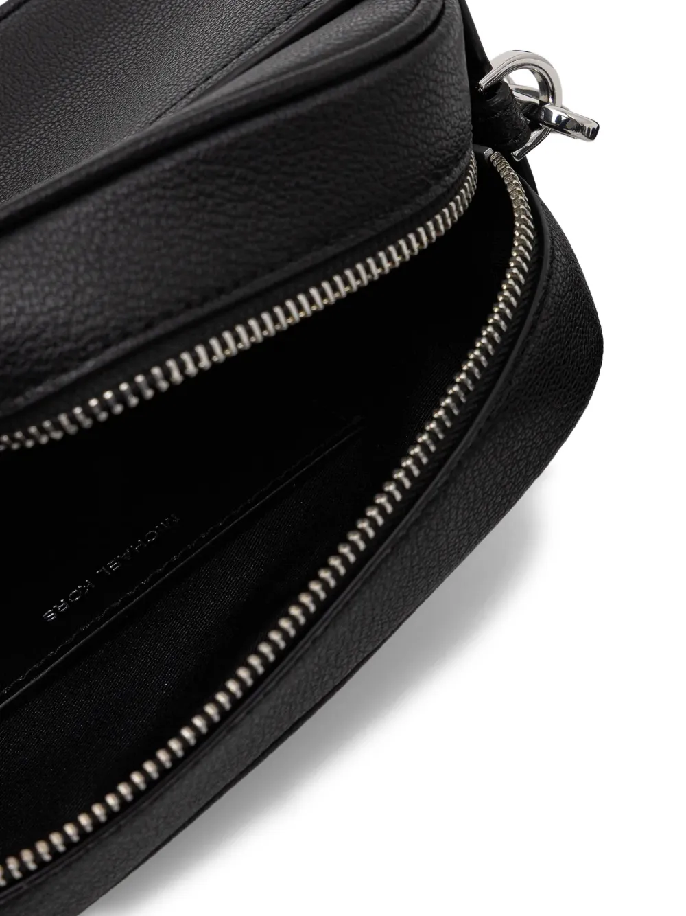 Michael Kors Kleine Jet Set leren crossbodytas Zwart
