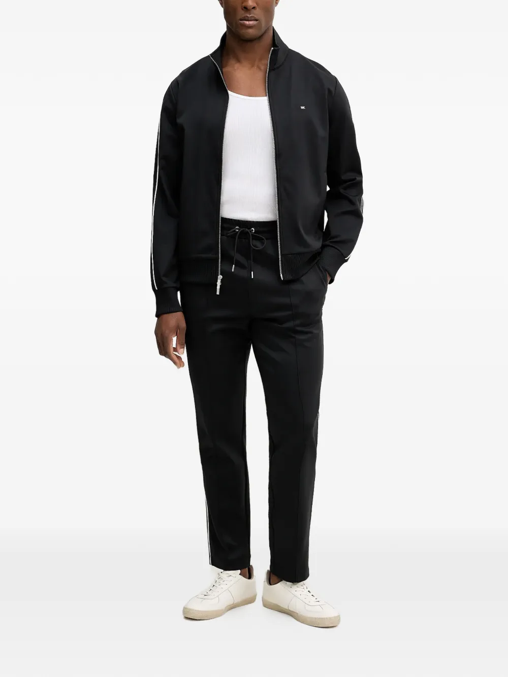 Michael Kors Sweater met rits Zwart
