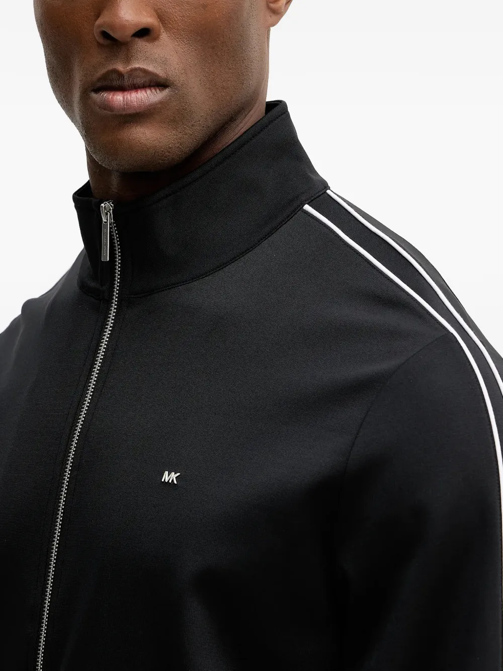 Michael Kors Sweater met rits Zwart
