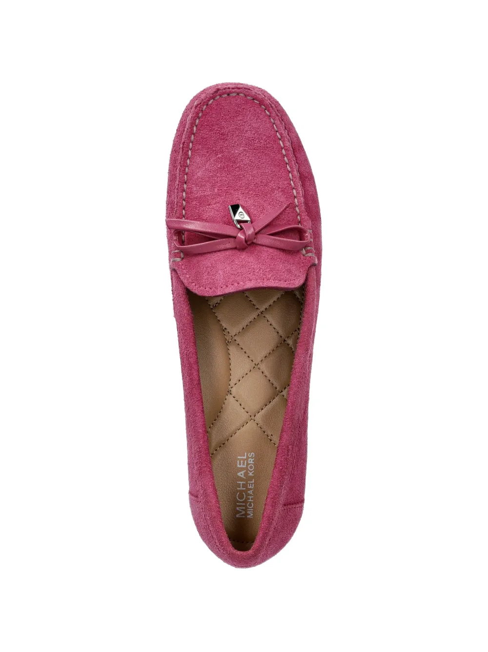 Michael Kors Juliette loafers met strikdetail Roze