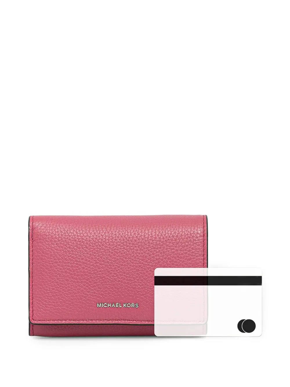 Michael Kors Jet Set leren portemonnee Roze