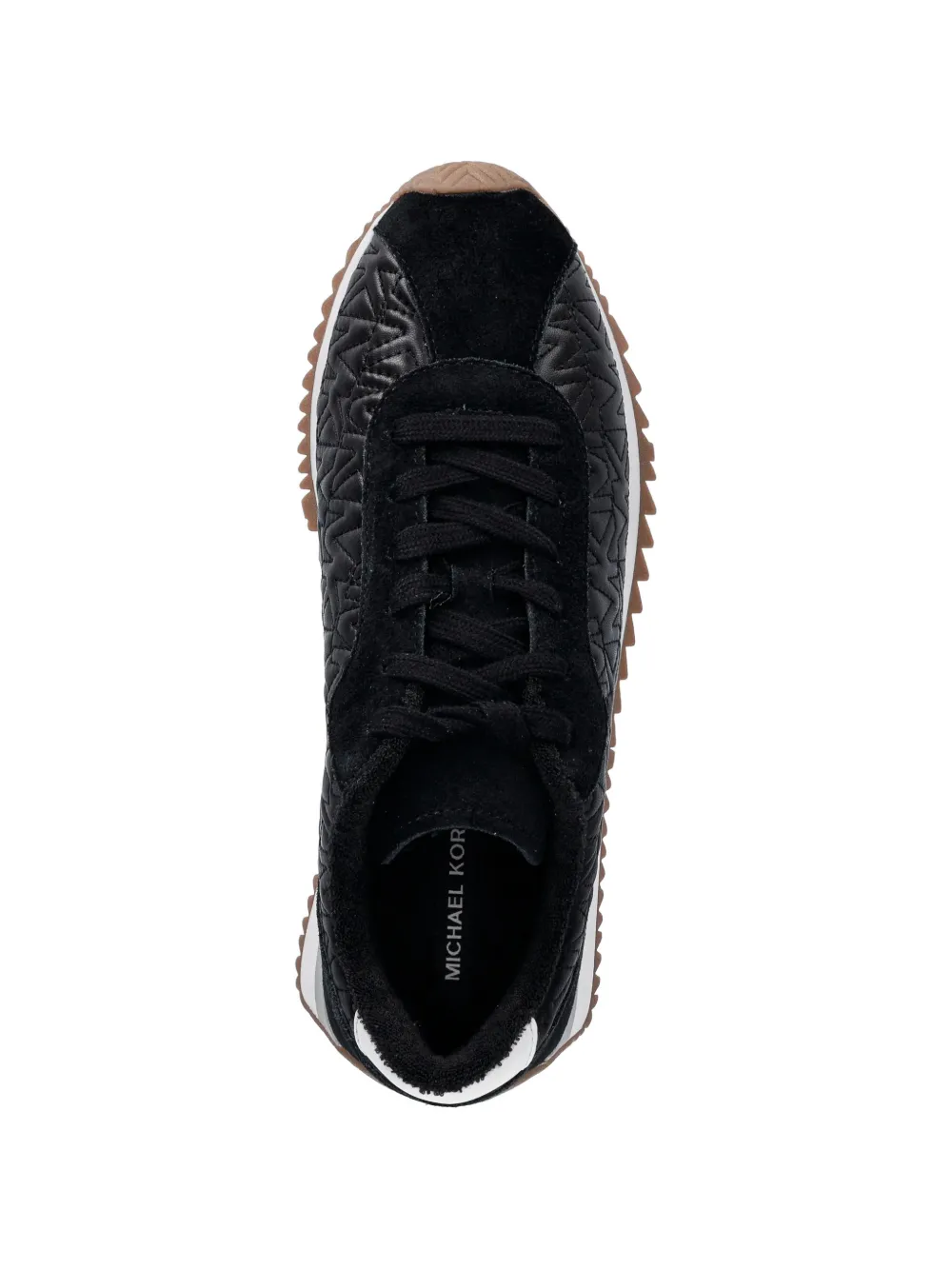 Michael Kors Rhodes sneakers met vlakken Zwart