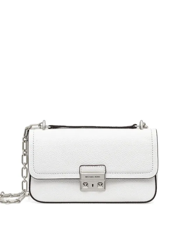 Michael Michael Kors Small Tribeca Cross Body Bag | White | FARFETCH