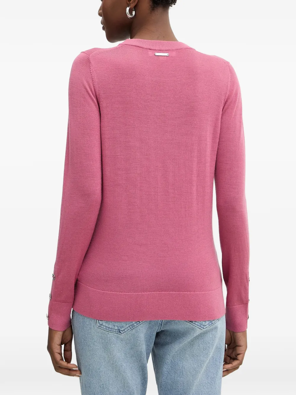  Michael Michael Kors Button-detail Sweater - Pink 