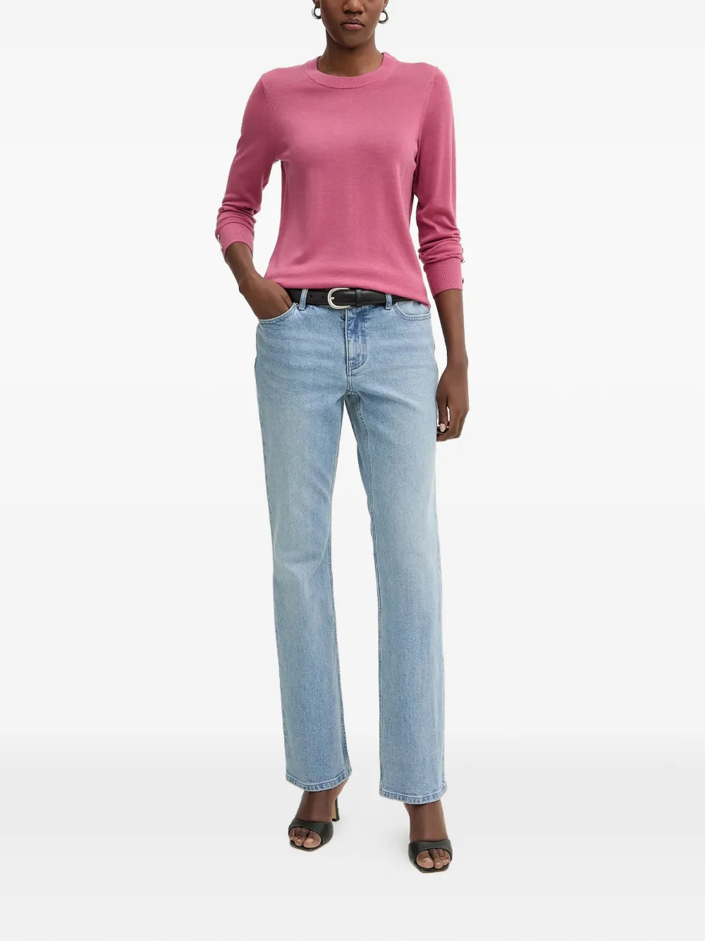  Michael Michael Kors Button-detail Sweater - Pink 