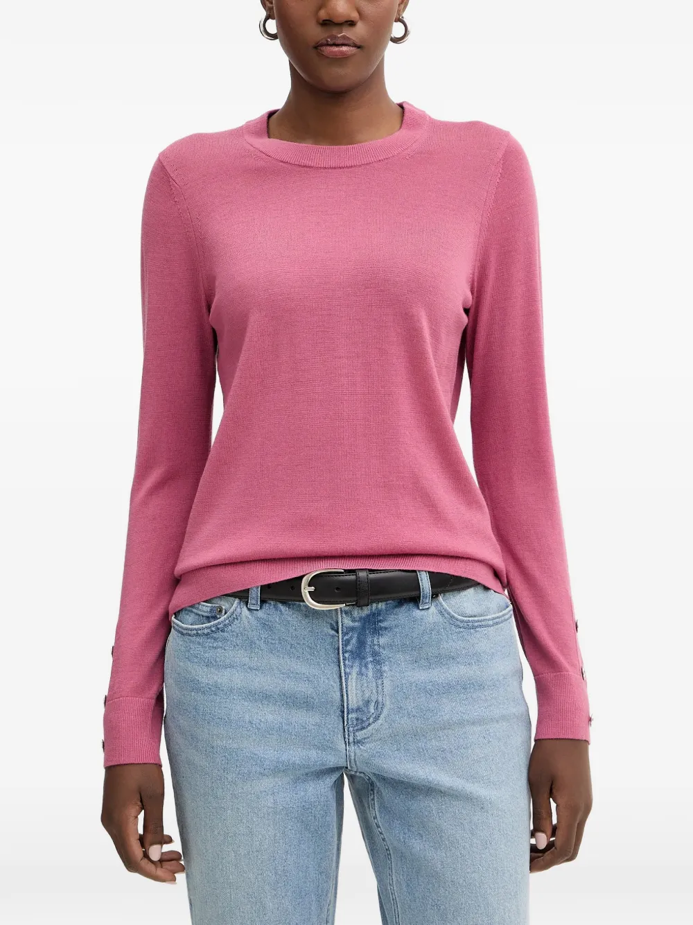 Michael Michael Kors button-detail sweater - Rosa