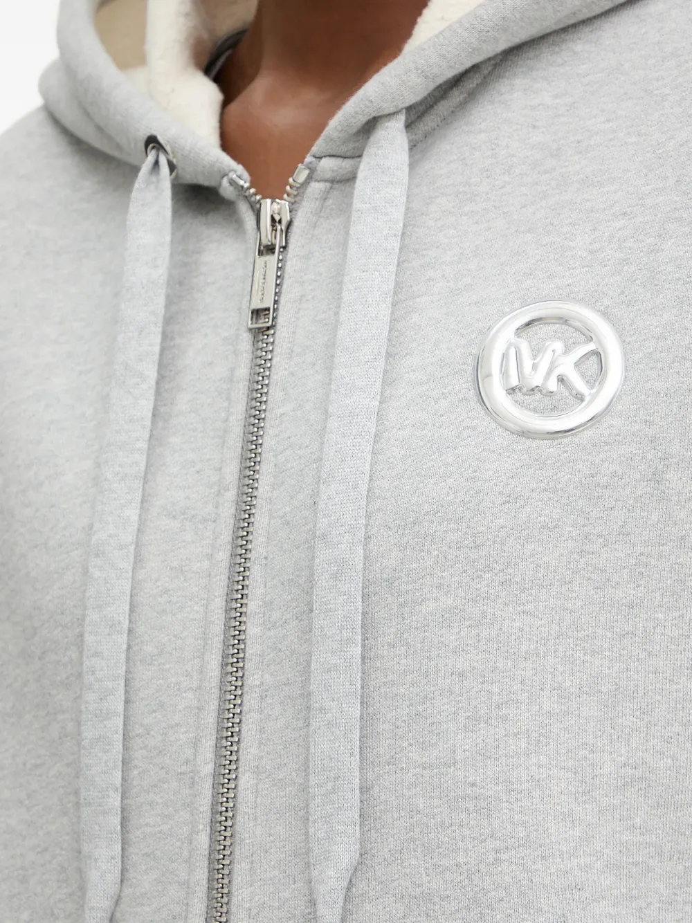 Michael Kors Hoodie met rits Grijs