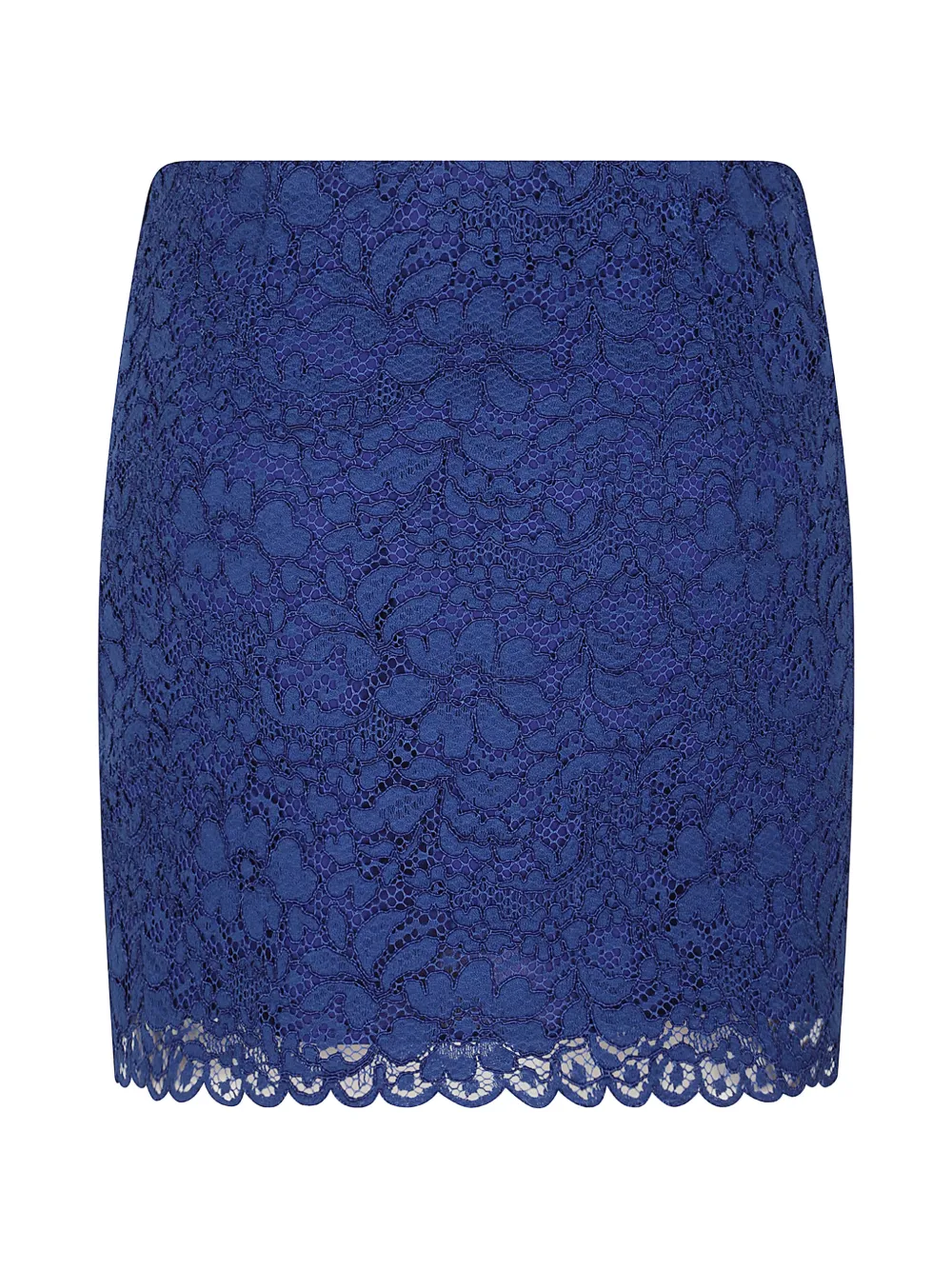  Gianluca Capannolo Lace-trim Skirt - Blue 