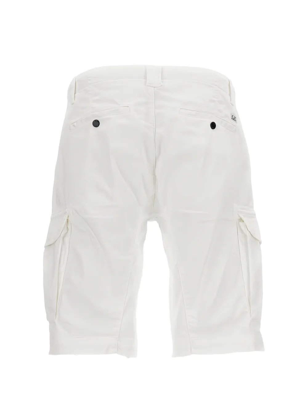 C.P. Company Cargo shorts met riemlussen Wit
