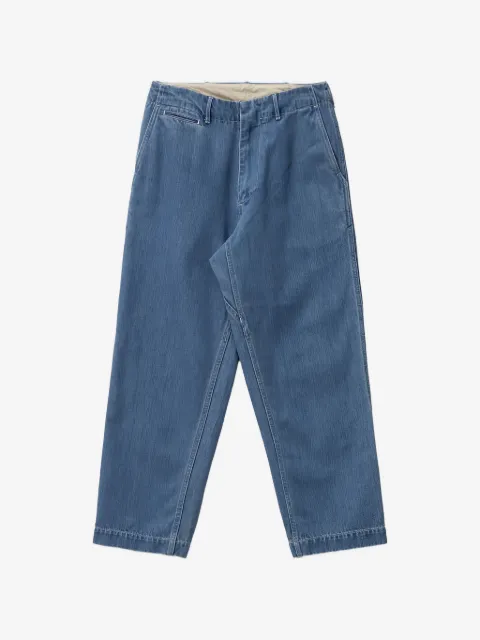 Nanamica wide denim trousers