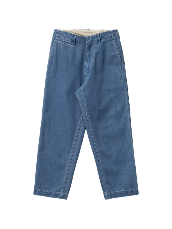Nanamica ワイド デニムパンツ | ブルー | FARFETCH JP