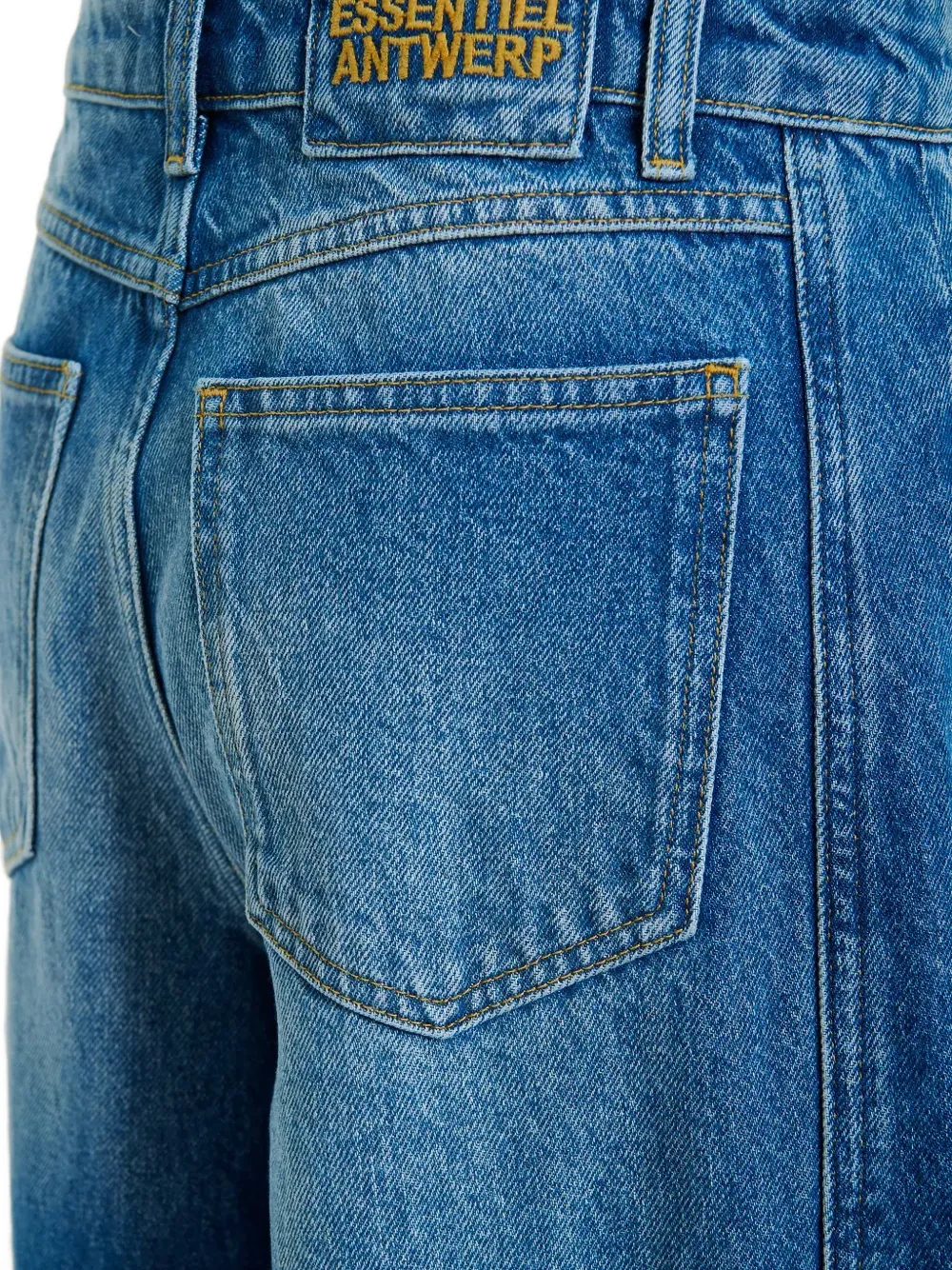  Essentiel Antwerp Flap Pocket Flared Jeans - Blue 