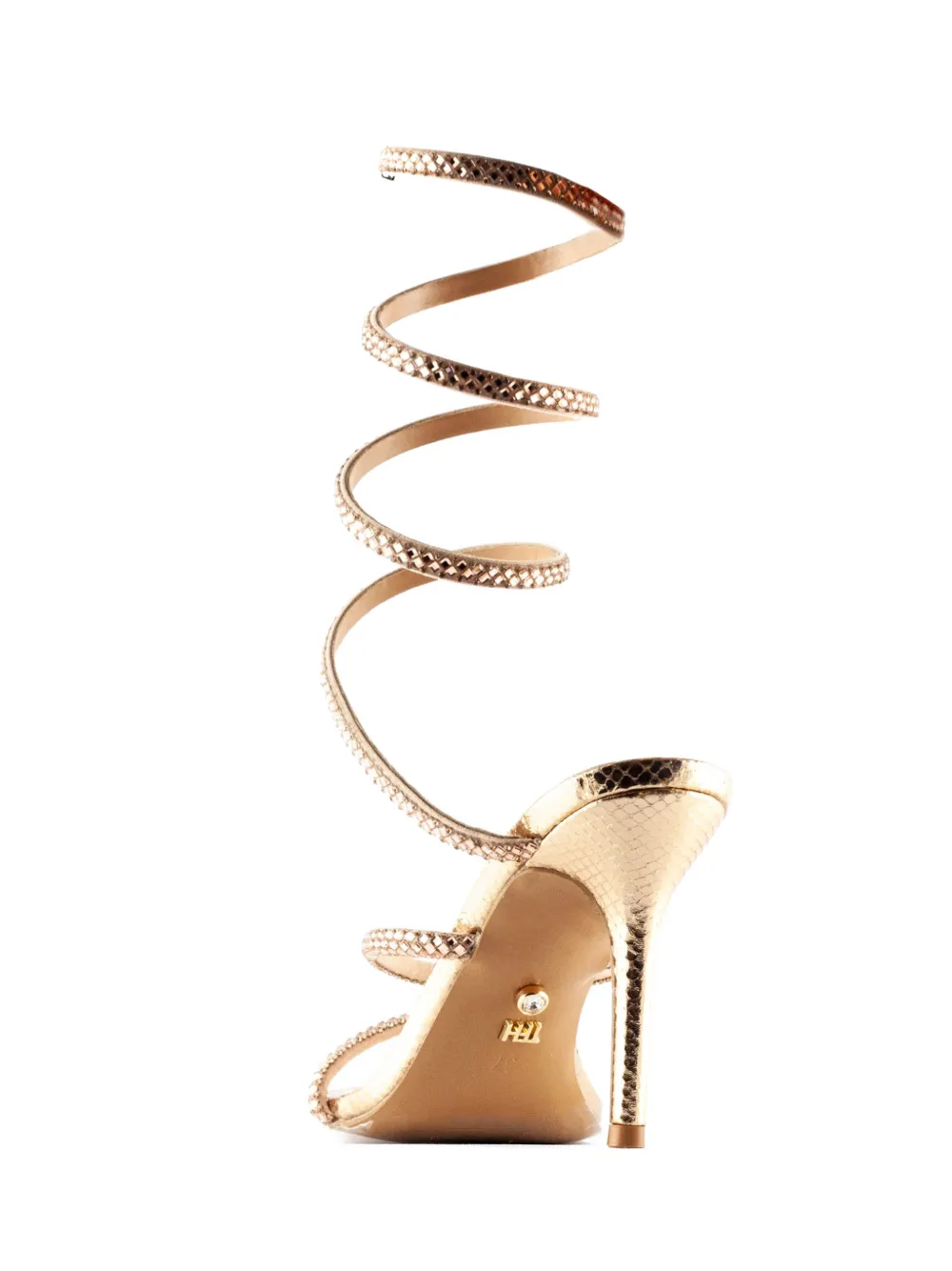 TWENTY FOURHAITCH Zeja sandalen Goud