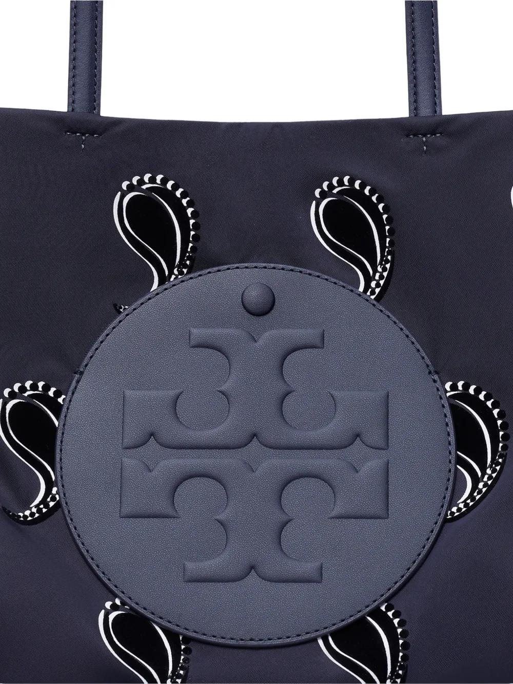 Tory Burch Ella kleine shopper met print Blauw